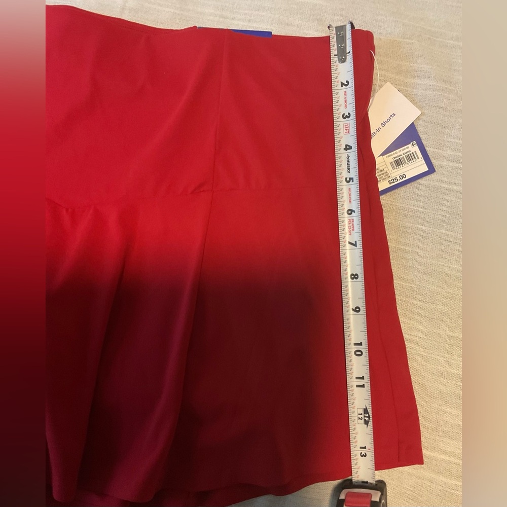 Women’s  High Rise Skort-Large - Picture 3 of 4